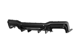FFP Mustang Rear Bumper Matte Black Diffuser Dual Tips for S650 Mustang - Image 3