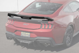 FFP 2024-2025 Ford Mustang Rear Glossy Black Wing Carbon Fiber Wickerbill Spoiler