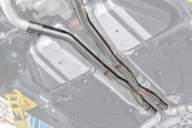 FFP 2024-2025 Ford Mustang S560 GT Straight Mid Silver Pipe