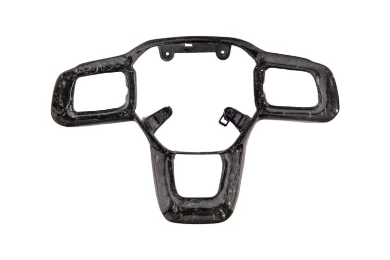 FFP 2024-2025 Ford Mustang Steering Wheel Button Forged Carbon Fiber Cover