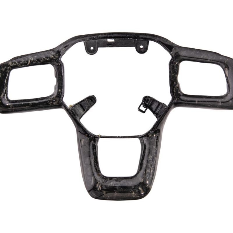 FFP 2024-2025 Ford Mustang Steering Wheel Button Forged Carbon Fiber Cover