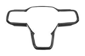 FFP Mustang Steering Wheel Trim Carbon Fiber Cover for S650 Mustang - Image 2