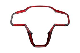 FFP Mustang Steering Wheel Trim Carbon Fiber Cover for S650 Mustang - Image 4