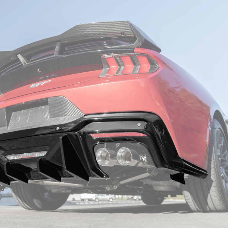 FFP 2024-2025 Ford Mustang V3 Rear Glossy Black Bumper Diffuser