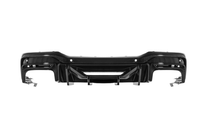 FFP 2024-2025 Ford Mustang V3 Rear Glossy Black Bumper Diffuser - Image 3