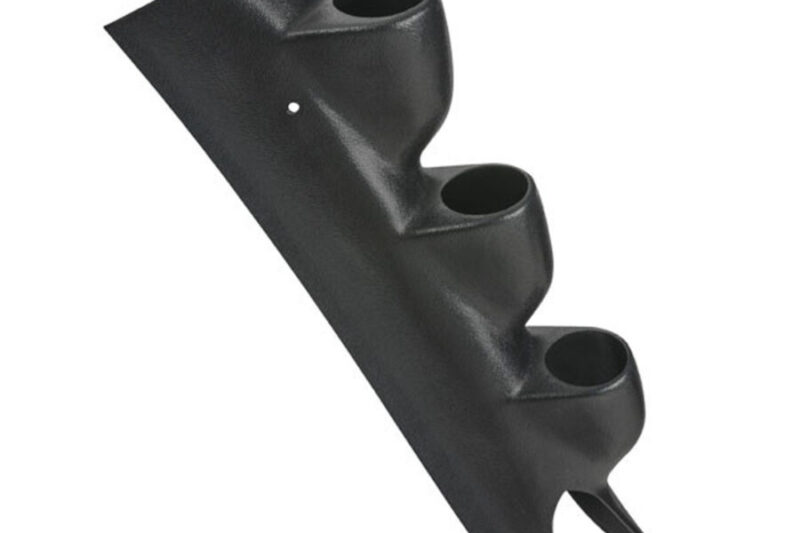 Glow Shift Black Triple Pillar Gauge Pod for 2015-2023 Ford Mustang