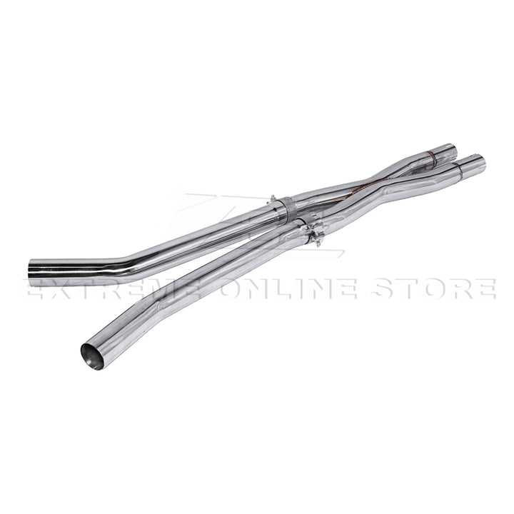 FFP 2024-2025 Ford Mustang S560 GT Straight Mid Silver Pipe