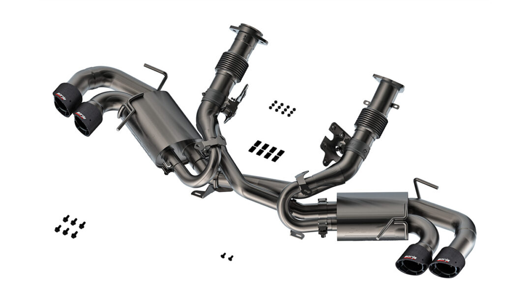 Borla Exhaust 2020-2025 Chevrolet Corvette Stingray Cat-Back Exhaust - CF Tips - NPP Equipped