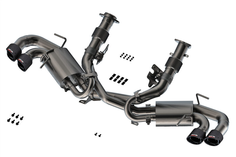 Borla Exhaust 2020-2025 Chevrolet Corvette Stingray Cat-Back Exhaust - CF Tips - NPP Equipped