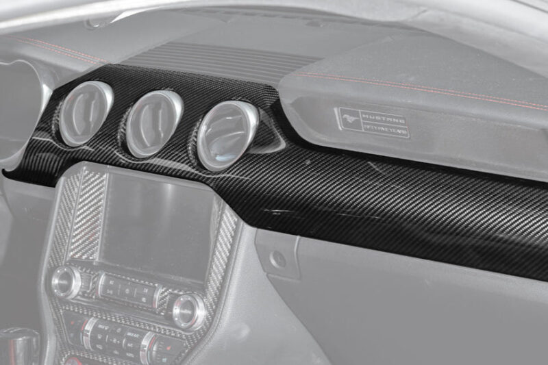 FFP 2015-2023 Ford Mustang Dashboard Carbon Fiber Panel Trim