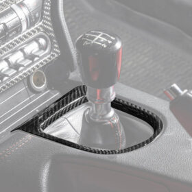 FFP 2015-2023 Ford Mustang Center Gear Shift Panel Trim Cover Carbon Fiber MT