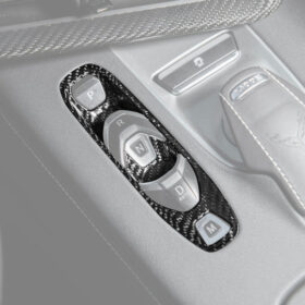 EOS 2020-2025 Corvette C8 Gear Switch Control Panel Trim Carbon Fiber Cover Overlay