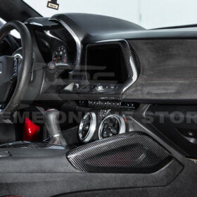 Extreme Online Store EOS 6th Gen Camaro Interior Side Knee Pad Panel Carbon Fiber Cover Pair for Camaro - Image 6