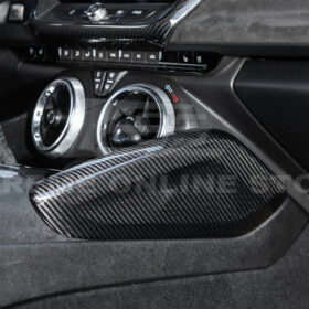 Extreme Online Store EOS 6th Gen Camaro Interior Side Knee Pad Panel Carbon Fiber Cover Pair for Camaro - Image 7