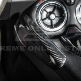 Extreme Online Store EOS 6th Gen Camaro Interior Side Knee Pad Panel Carbon Fiber Cover Pair for Camaro - Image 9