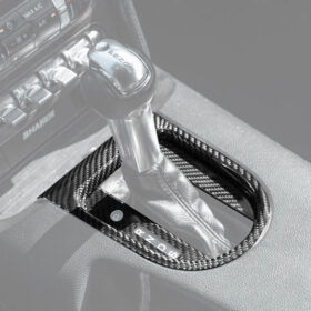 FFP 2015-2023 Ford Mustang Center Gear Shift Panel Trim Cover Carbon Fiber AT