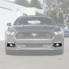FFP 2015-2017 Ford FFP 2015-2017 Ford Mustang Rear Tail Light Trim Bezel Carbon Fiber Cover PairFront Bumper Fog Light Bezel Carbon Fiber Cover Pair