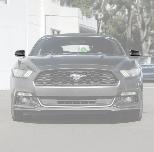 FFP 2015-2023 Ford Mustang Overlay Mirror Cap Carbon Fiber Cover Pair
