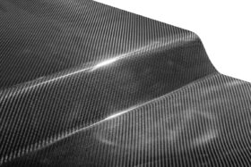 Extreme Online Store EOS Corvette C5 Front Cow Vented Hood Carbon Fiber Cover - Image 5