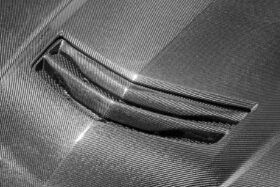 Extreme Online Store EOS ATS-V Front Bumper Carbon Fiber Hood Vented Cover - Image 2