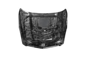 Extreme Online Store EOS ATS-V Front Bumper Carbon Fiber Hood Vented Cover - Image 6