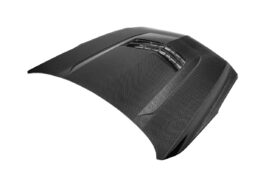 Extreme Online Store EOS ATS-V Front Bumper Carbon Fiber Hood Vented Cover - Image 3