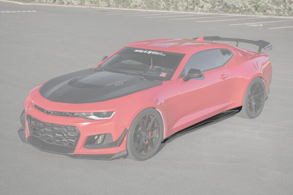 EOS 2016-2024 6th Gen Camaro ZL1 Carbon Fiber Side Skirts