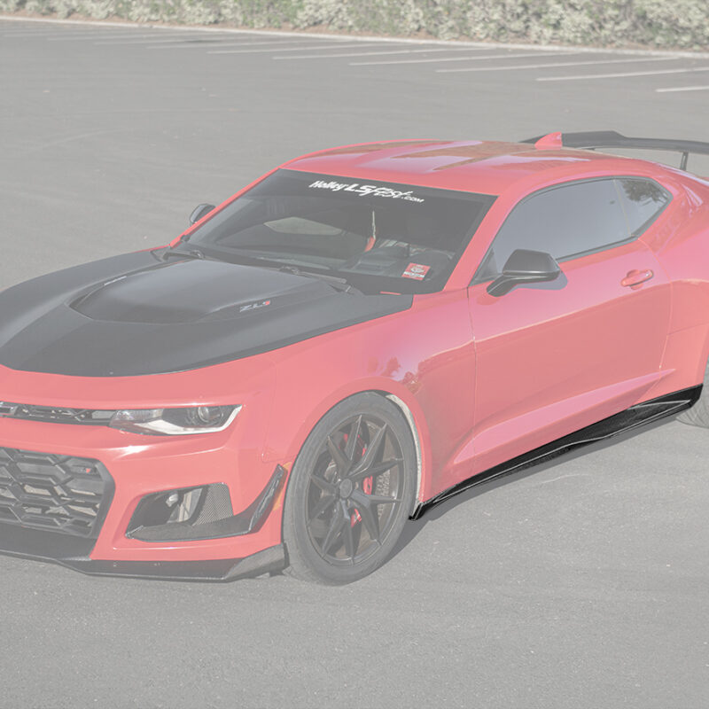 EOS 2016-2024 6th Gen Camaro ZL1 Carbon Fiber Side Skirts