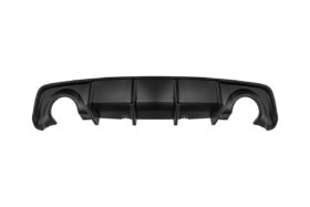 Extreme Online Store EOS Charger Widebody SRT Rear Bumper Exhaust Diffuser Matte Black - Image 6