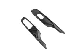 Extreme Online Store EOS Corvette C8 Coupe Side Window Carbon Fiber Switch Control Panel Cover for C8 Corvette - Image 3