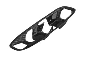 Extreme Online Store EOS Corvette C8 Gear Switch Control Panel Trim Carbon Fiber Cover Overlay for C8 Corvette - Image 2