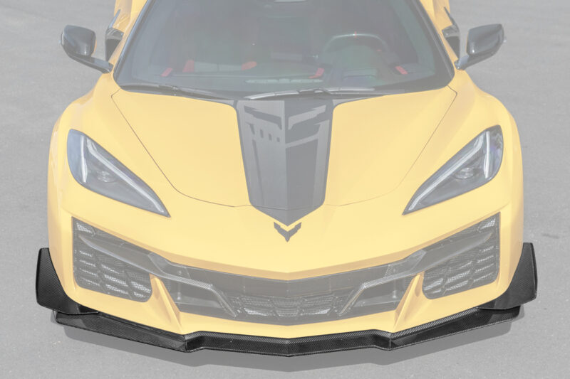 EOS 2023-2025 Corvette C8 Z06 Z07 Front Lip Carbon Fiber & Canards