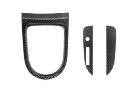 FFP Mustang Center Gear Shift Panel Trim Cover Carbon Fiber AT for Mustang GT - Image 2