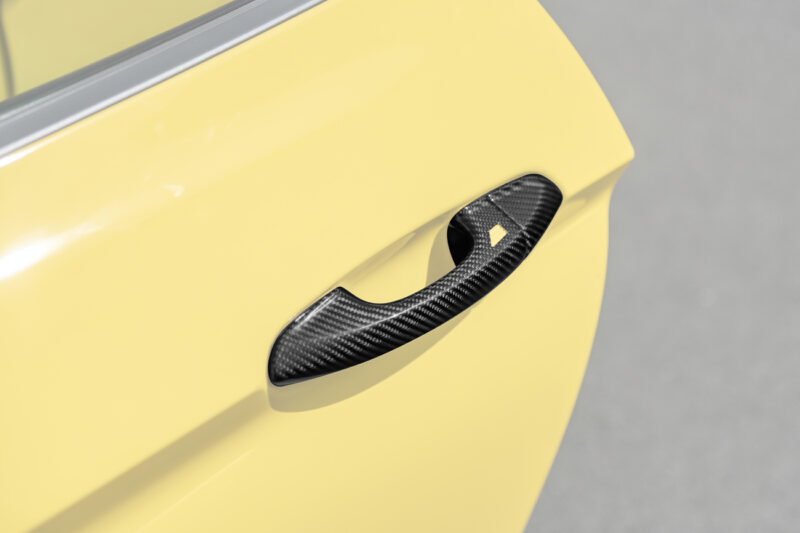 FFP 2015-2023 Ford Mustang Outer Door Handle Carbon Fiber Cover Set