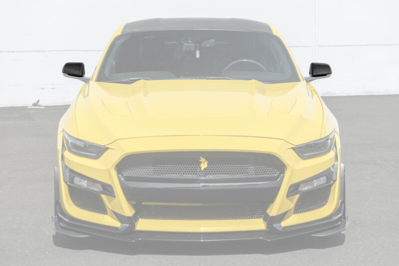 FFP 2015-2023 Ford Mustang Side Mirror Carbon Fiber Cap Cover Pair