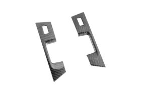 FFP F-150 Rear Door Carbon Fiber Switch Panel Trim Cover - Image 2