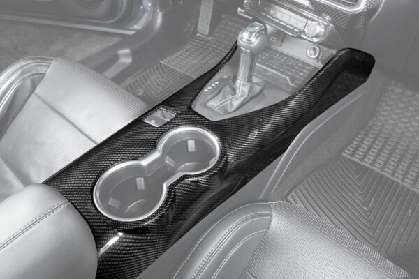 FFP 2024-2026 Ford Mustang All Inclusive Center Carbon Fiber Console Cover