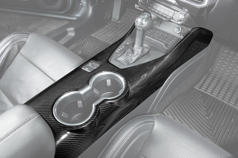 FFP 2024-2025 Ford Mustang All Inclusive Center Carbon Fiber Console Cover