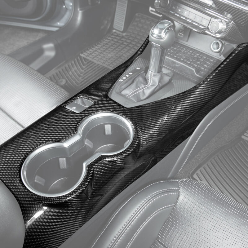 FFP 2024-2025 Ford Mustang All Inclusive Center Carbon Fiber Console Cover