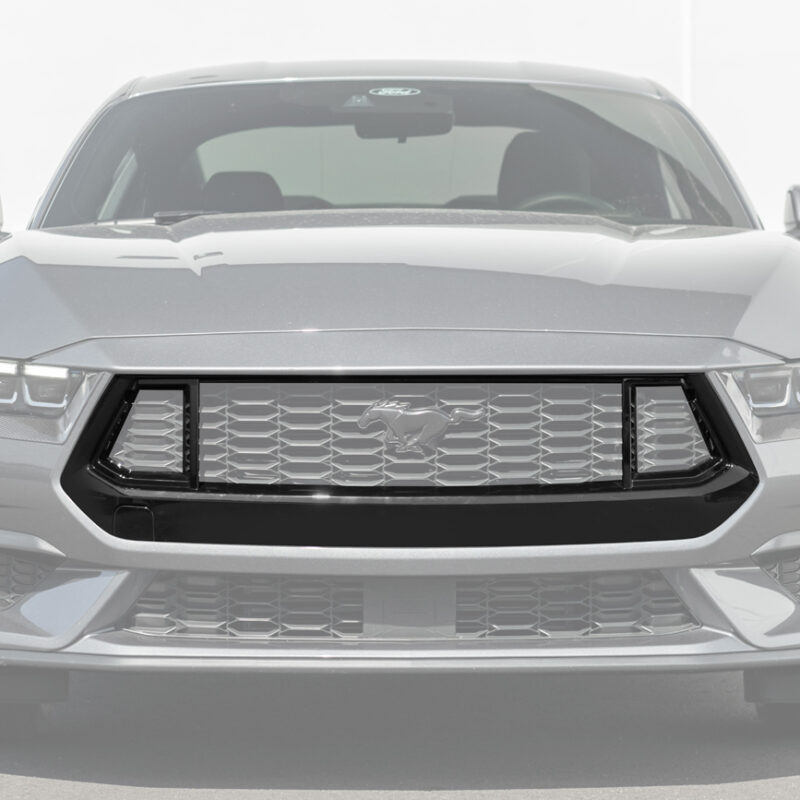 FFP 2024-2025 Ford Mustang EcoBoost Front Upper Glossy Black Grille Insert