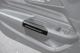 FFP 2024-2025 Ford Mustang Side Door Armrest Panel Trim Carbon Fiber Cover