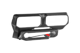 FFP cSingle Screen Interior Center Carbon Fiber Console Cover for S650 Mustang - Image 2