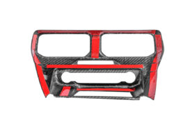FFP cSingle Screen Interior Center Carbon Fiber Console Cover for S650 Mustang - Image 4