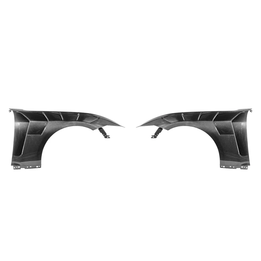 FFP 2024-Up Ford Mustang S650 GTD Style Carbon Fiber Front Side Vented Fenders