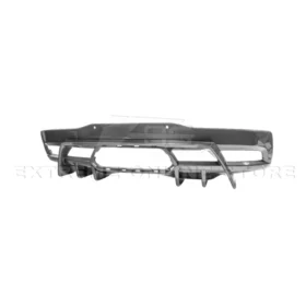 Extreme Online Store EOS Corvette C8 Z06 Rear Bumper Finned Diffuser for C8 Corvette - Image 3