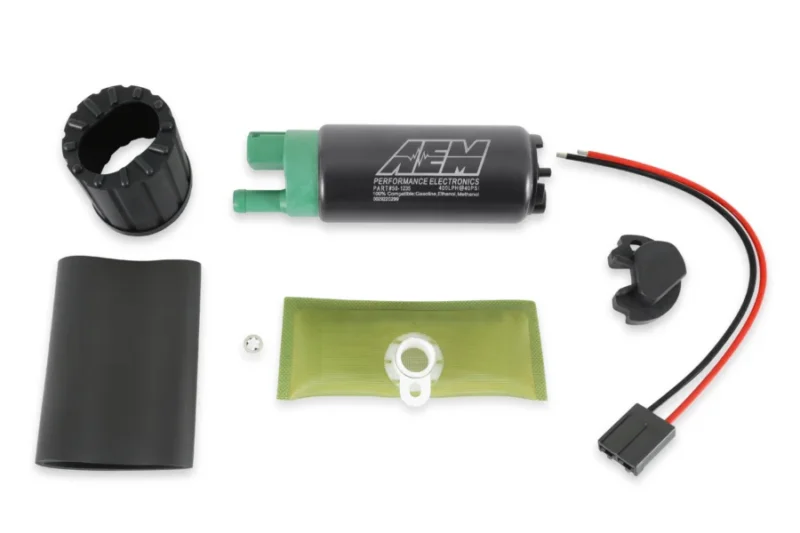 AEM 400 LPH E85-Compatible Hi Flow In-tank Fuel Pump - Single Barb