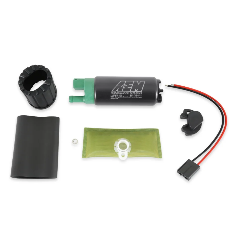 AEM 400 LPH E85-Compatible Hi Flow In-tank Fuel Pump - Single Barb