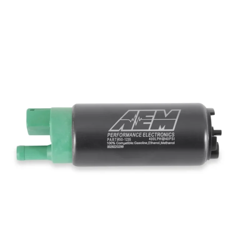 AEM 400 LPH E85-Compatible Hi Flow In-tank Fuel Pump - Single Barb - Image 2