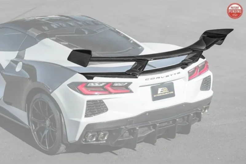 EOS 2023-2025 Corvette C8 Stingray ZR1 ZTK Carbon Fiber High Wing