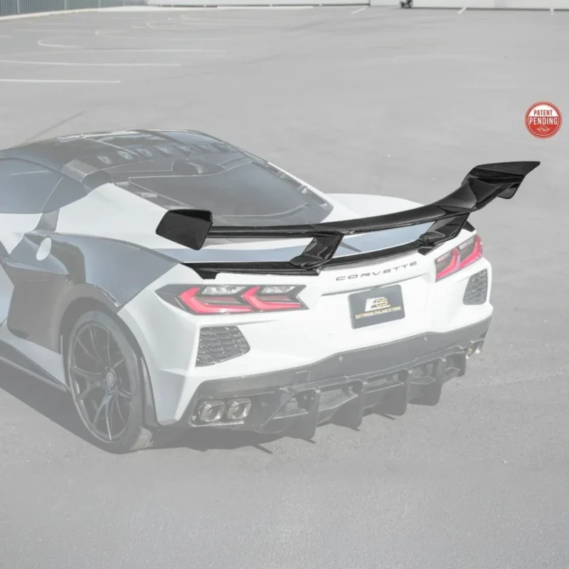 EOS 2023-2025 Corvette C8 Stingray ZR1 ZTK Carbon Fiber High Wing